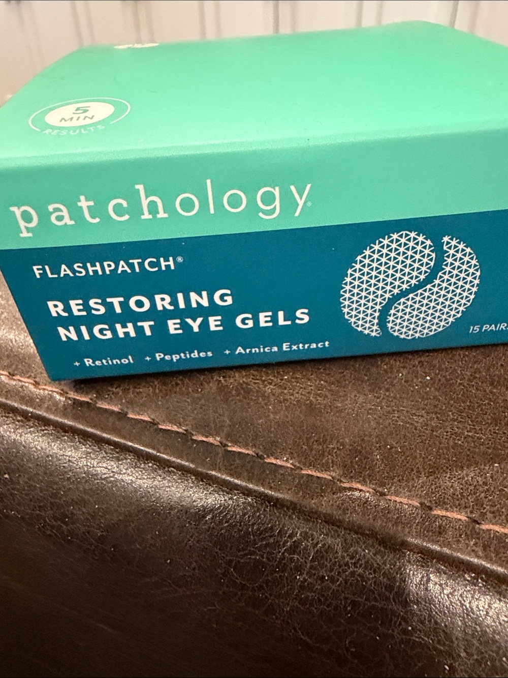 Patchology FlashPatch Restoring Night Eye Gels ~ NEW (15 pairs)